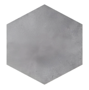 Cotto Charcoal Hexagon Matt Tile 8*10 Inches