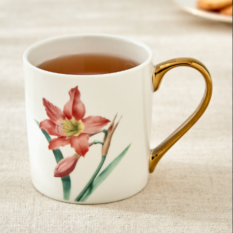Criselle Bone China Floral Print Coffee Mug – 300ml