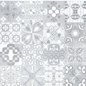 Fusion Grey Decor Matt Ceramic 24*24 Inch Tile
