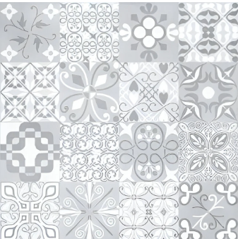 Fusion Grey Decor Matt Ceramic 24*24 Inch Tile