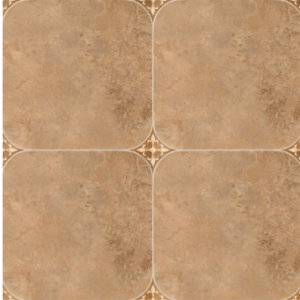 Helix Gold Moroccan Ceramic Tile 24 x 24 Inch