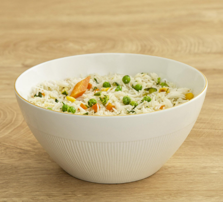 Marshmallow Porcelain Salad Bowl