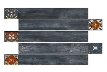 Sequio Azul Vitrified Tile 6*36 Inch