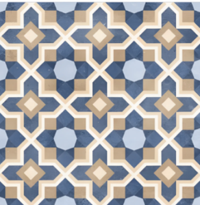 Sontra Moroccan Vitrified Tile 16x16 Inch (B)