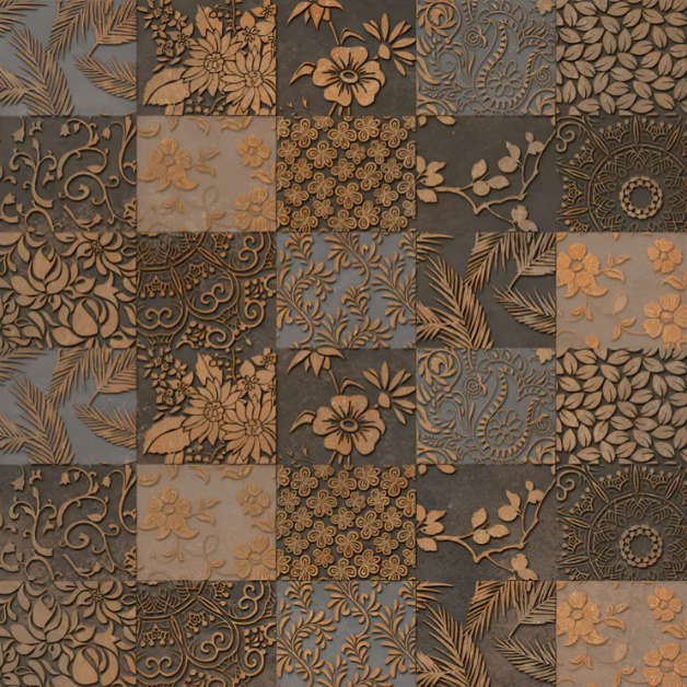 Vintage Decor 15 Porcelain Tile 24*24 Inch (B)